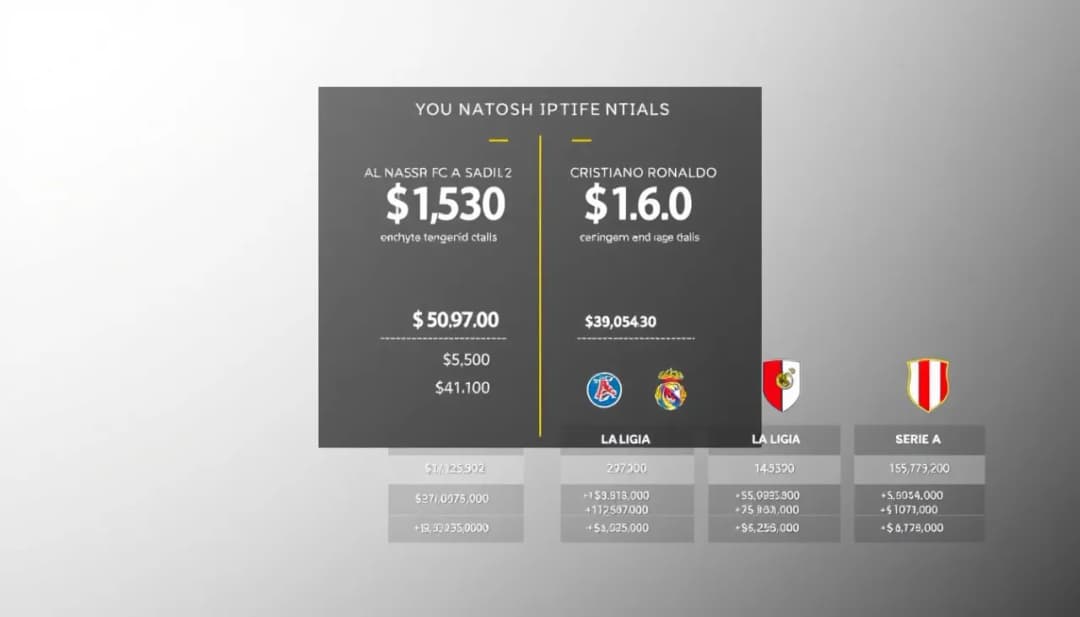 Zarobki Ronaldo w Arabii: Jakie są jego niewiarygodne dochody?